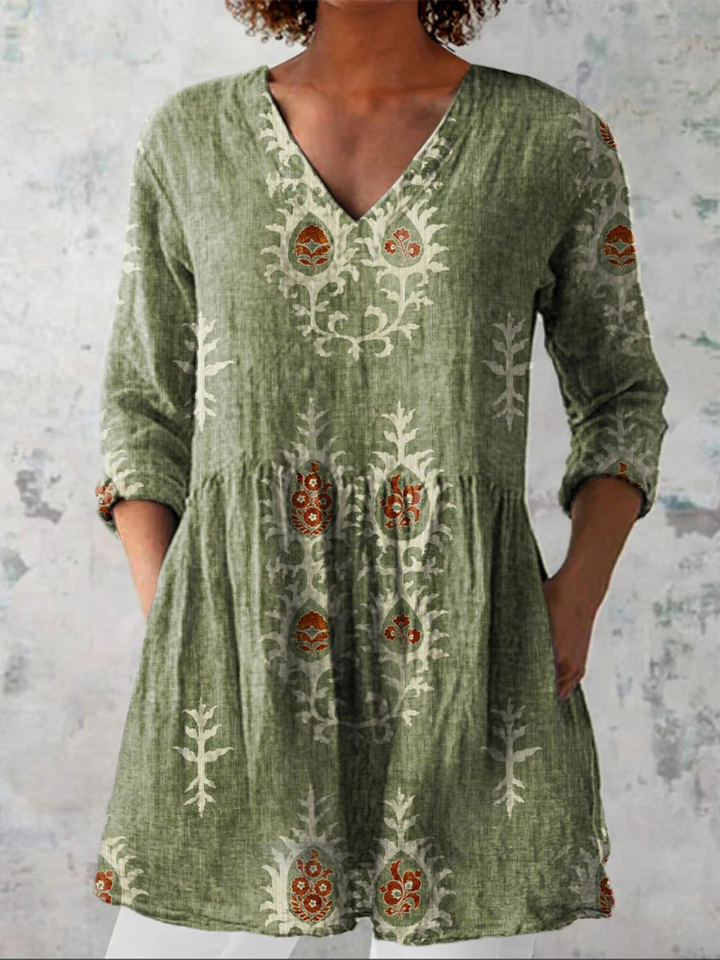 ELISE | ELEGANT TUNIC WITH V-NECK