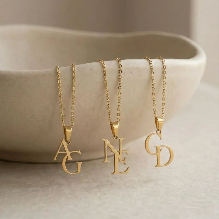 Amelyn Initials Necklace
