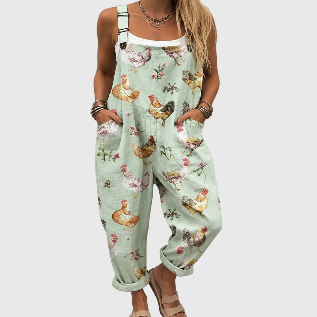 DAISY | PASTEL CHICKEN JUMPSUIT