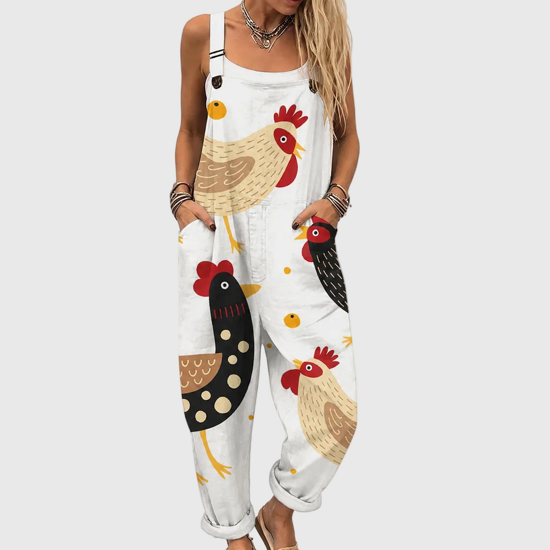 ELSIE | RUSTIC ROOSTER JUMPSUIT