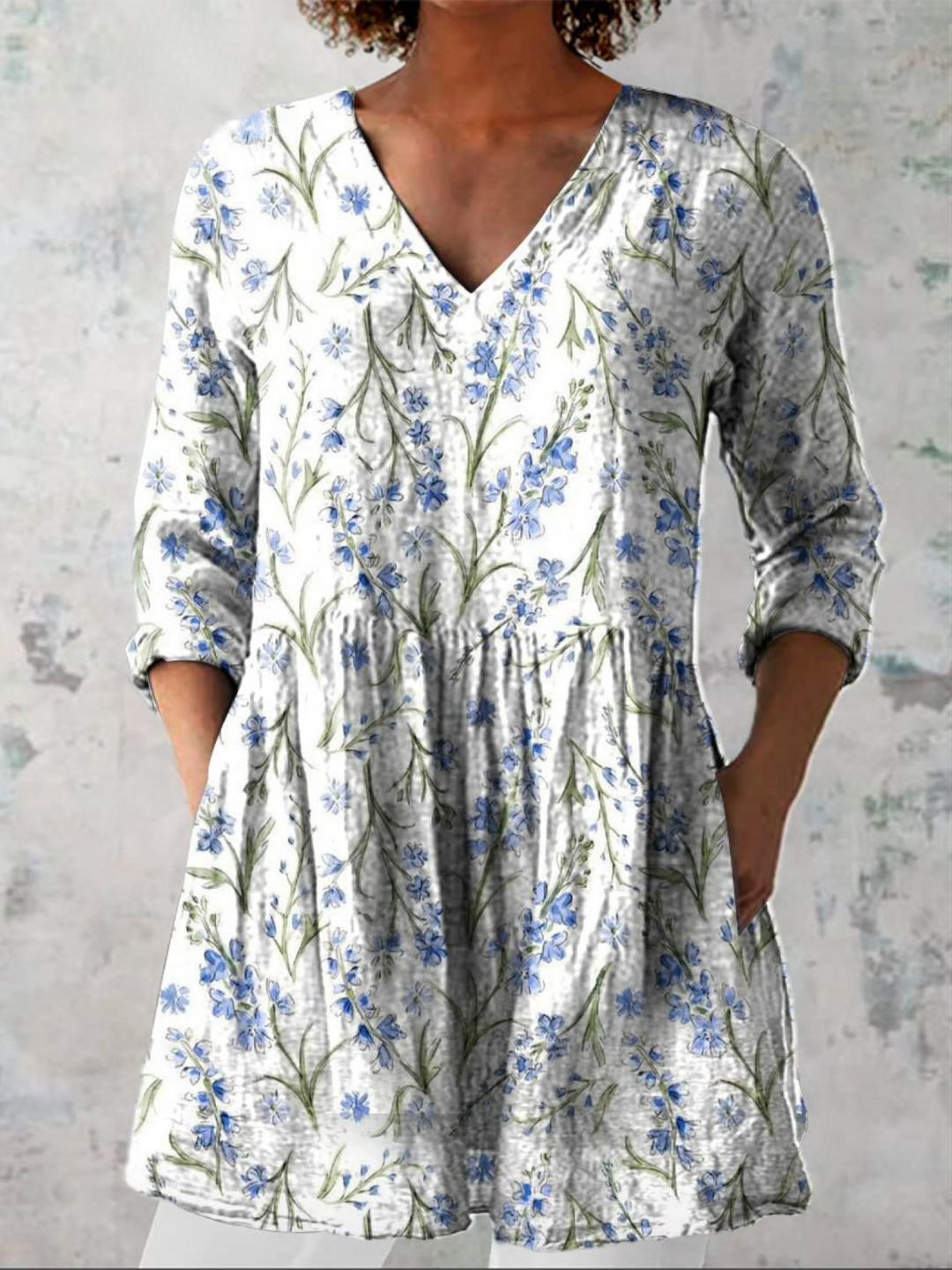 JEANNE | ELEGANT TUNIC WITH V-NECK