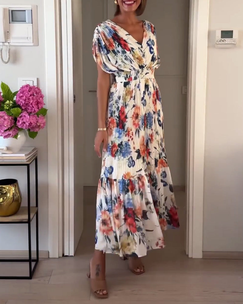 YANNA | ELEGANT FLORAL DRESS
