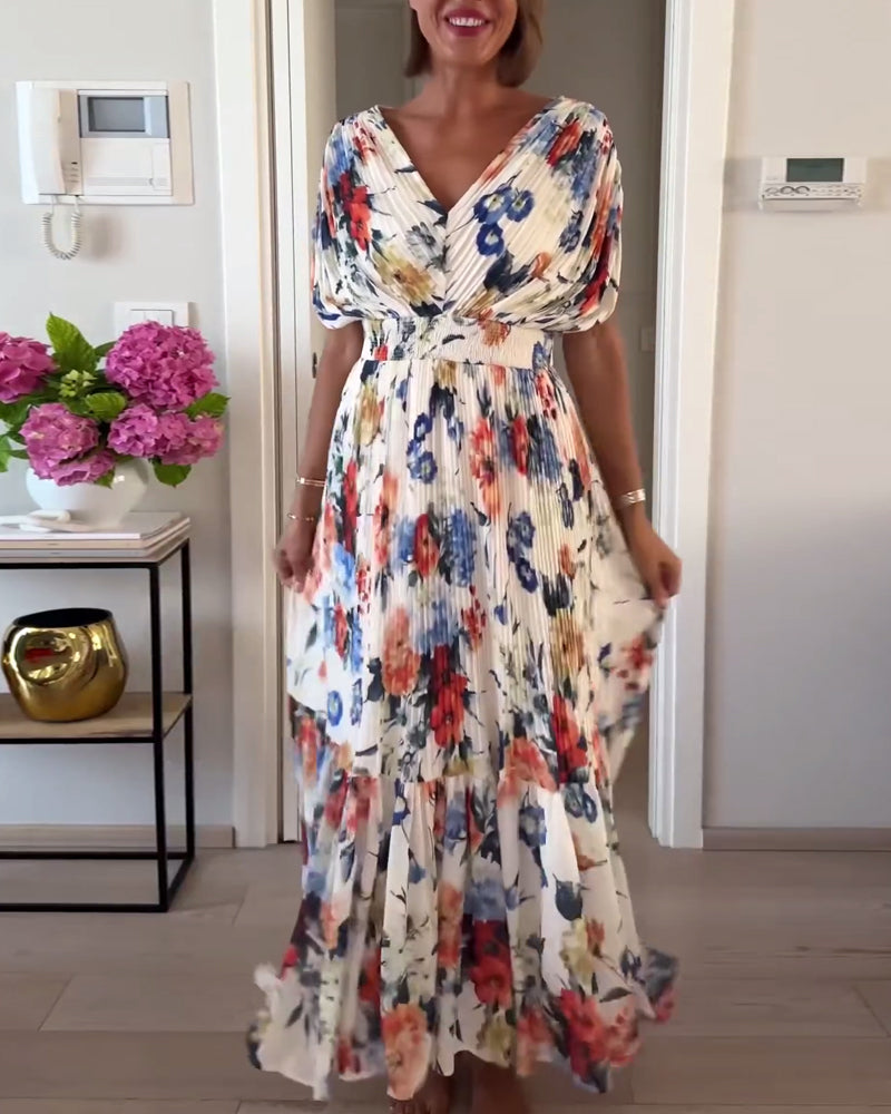 YANNA | ELEGANT FLORAL DRESS