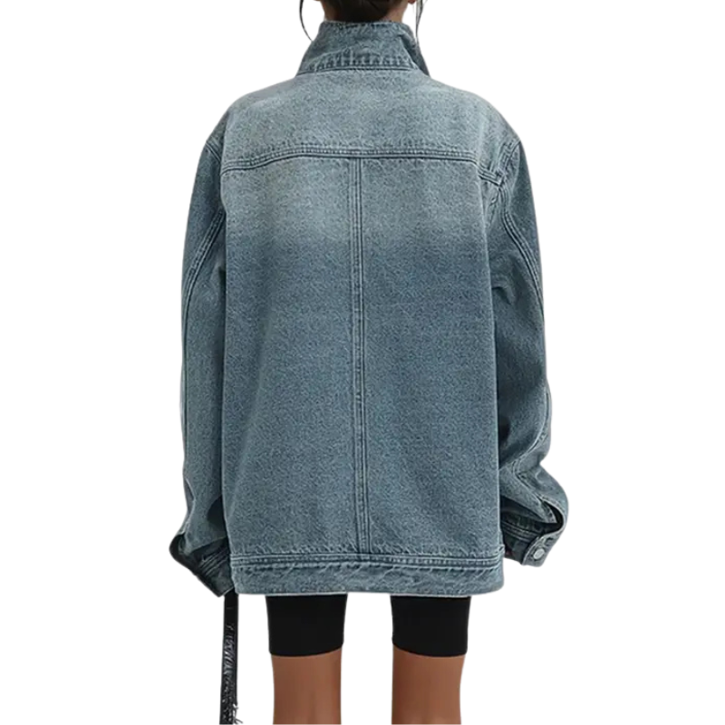 SAMMY | STREET STYLE TRENDY ASYMMETRIC BUTTON JACKET