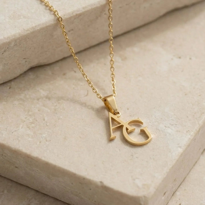 Amelyn Initials Necklace