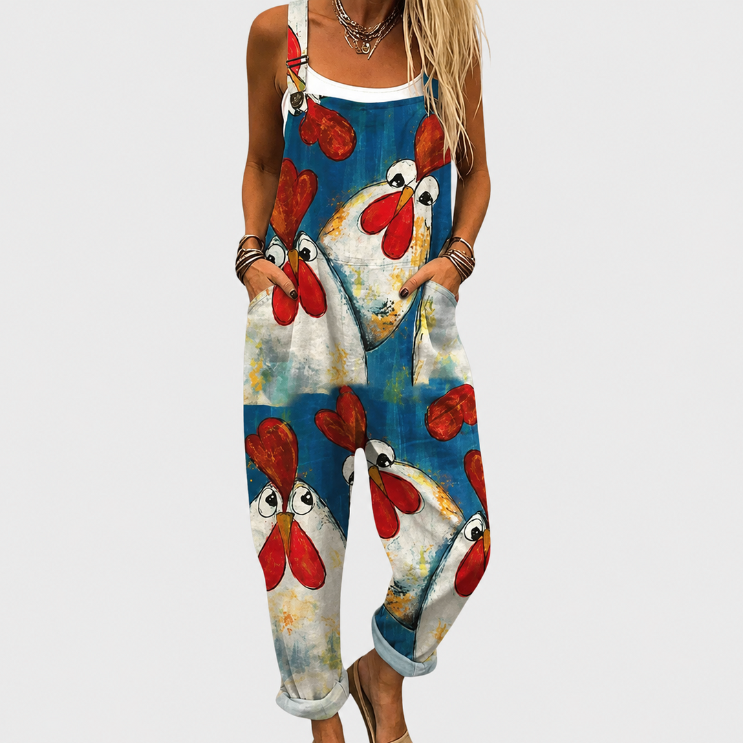 SOPHIE | COMFORTABLE PRINTED JUMPSUIT