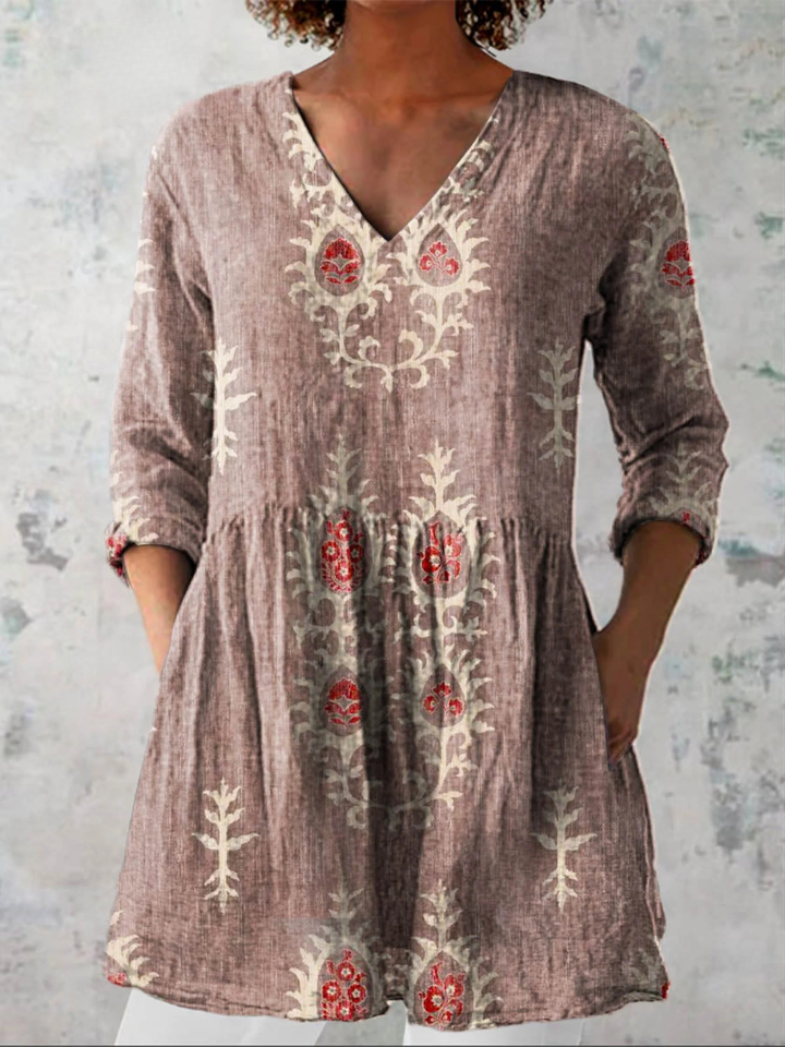 ELISE | ELEGANT TUNIC WITH V-NECK