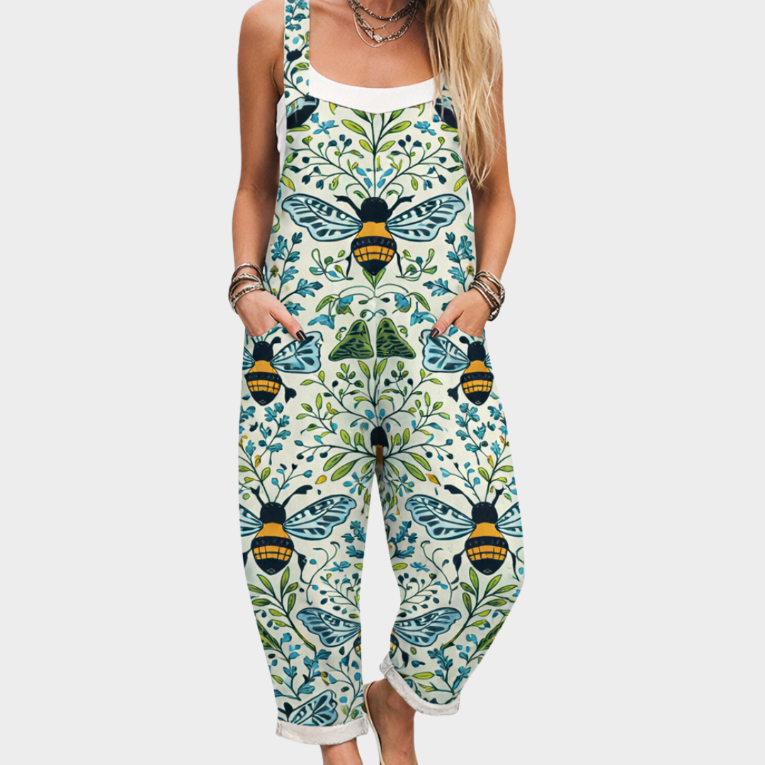 ELIZA | COMFORTABLE PRINTED JUMPSUIT