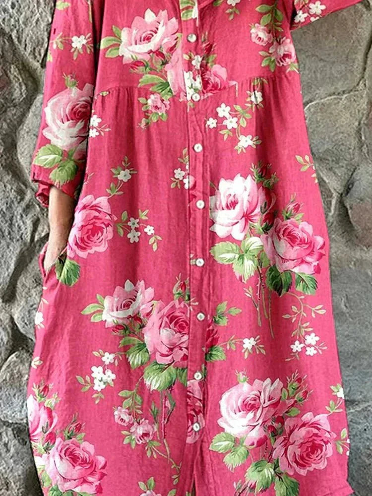 ISABELLA | ART FLORAL DRESS