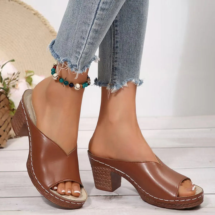 CANDACE | ORTHOPAEDIC OPEN-TOE MULES