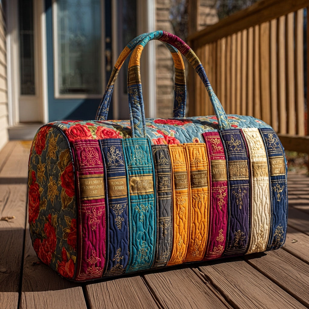 AUTUMN PAGES | QUILTED DUFFLE BAG