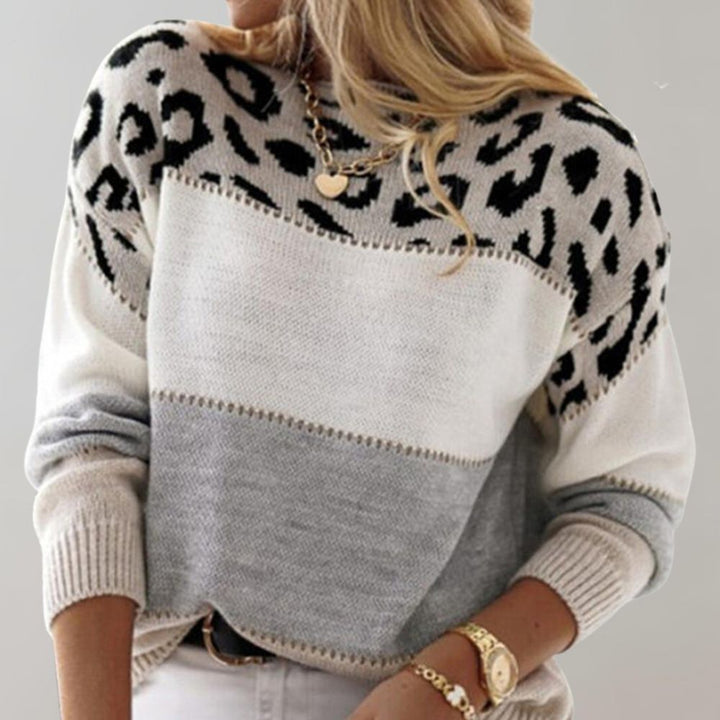 BEATRICE | LEOPARD PRINT JUMPER