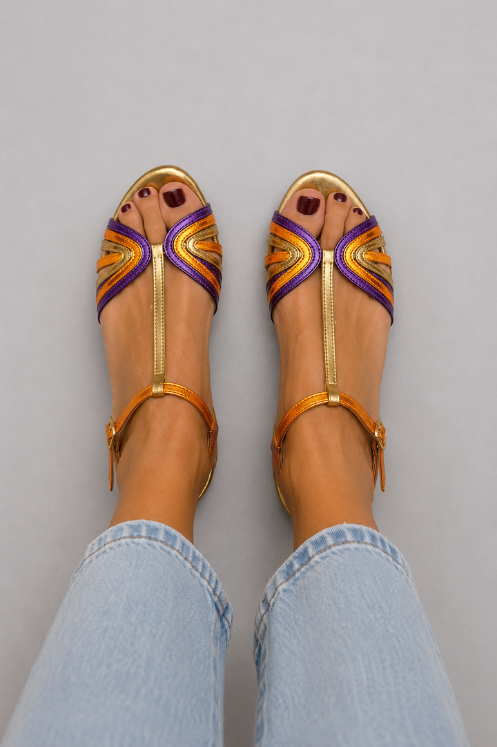 VIVIANA | MEDITERRANEAN COLORS SANDALS