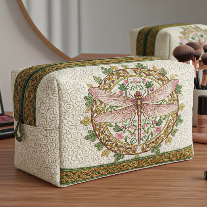 DRAGONFLY DREAMS | QUILTED MAKE-UP BAG