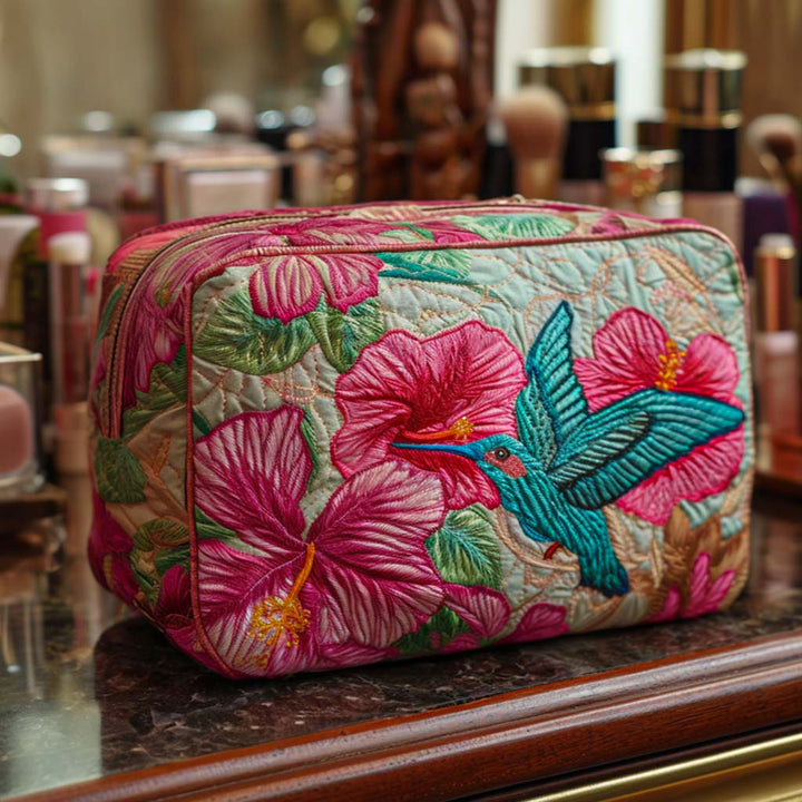 FLOWERS DELIGHT | QUILTED MAKE-UP BAG