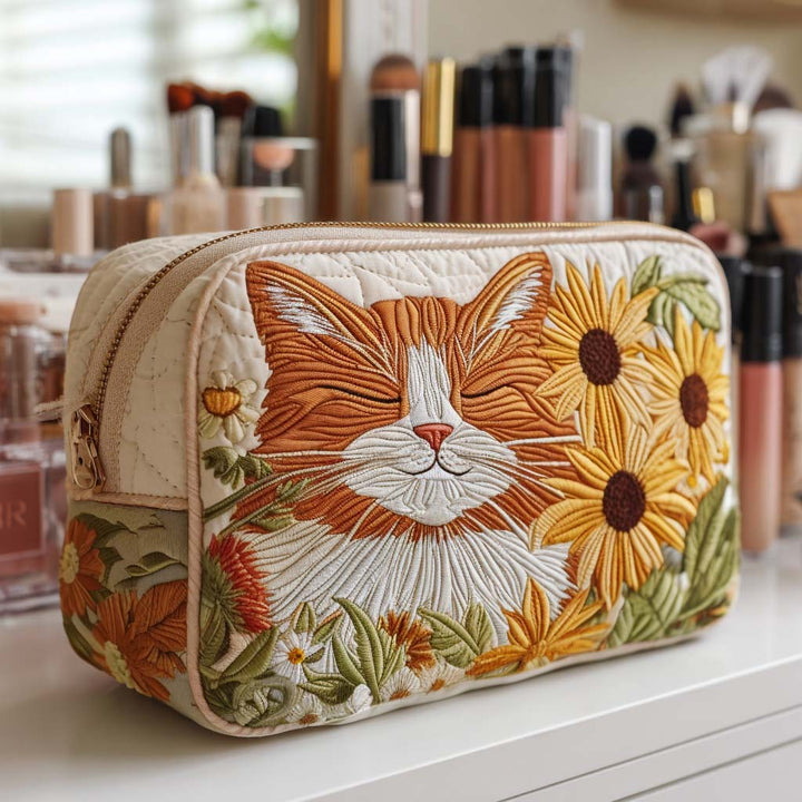 FLUFFY FRIEND | QUILTED MAKE-UP BAG