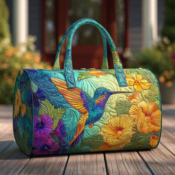 GARDEN JEWEL | QUILTED DUFFLE BAG