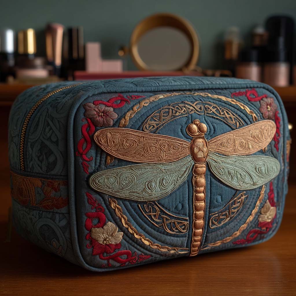 GARDEN WHISPER | QUILTED MAKE-UP BAG
