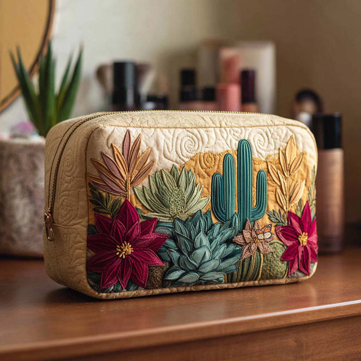 LITTLE PRICKLE | QUILTED MAKE-UP BAG