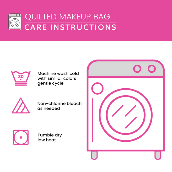 JOYFUL KITTEN | QUILTED MAKE-UP BAG