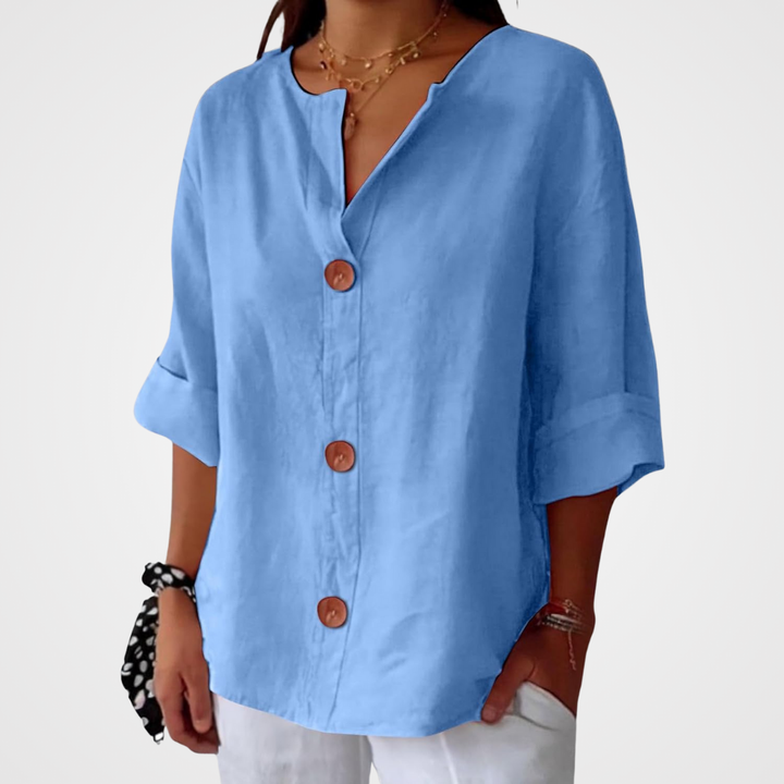HAZEL | LOOSE-FITTING SUMMER BLOUSE