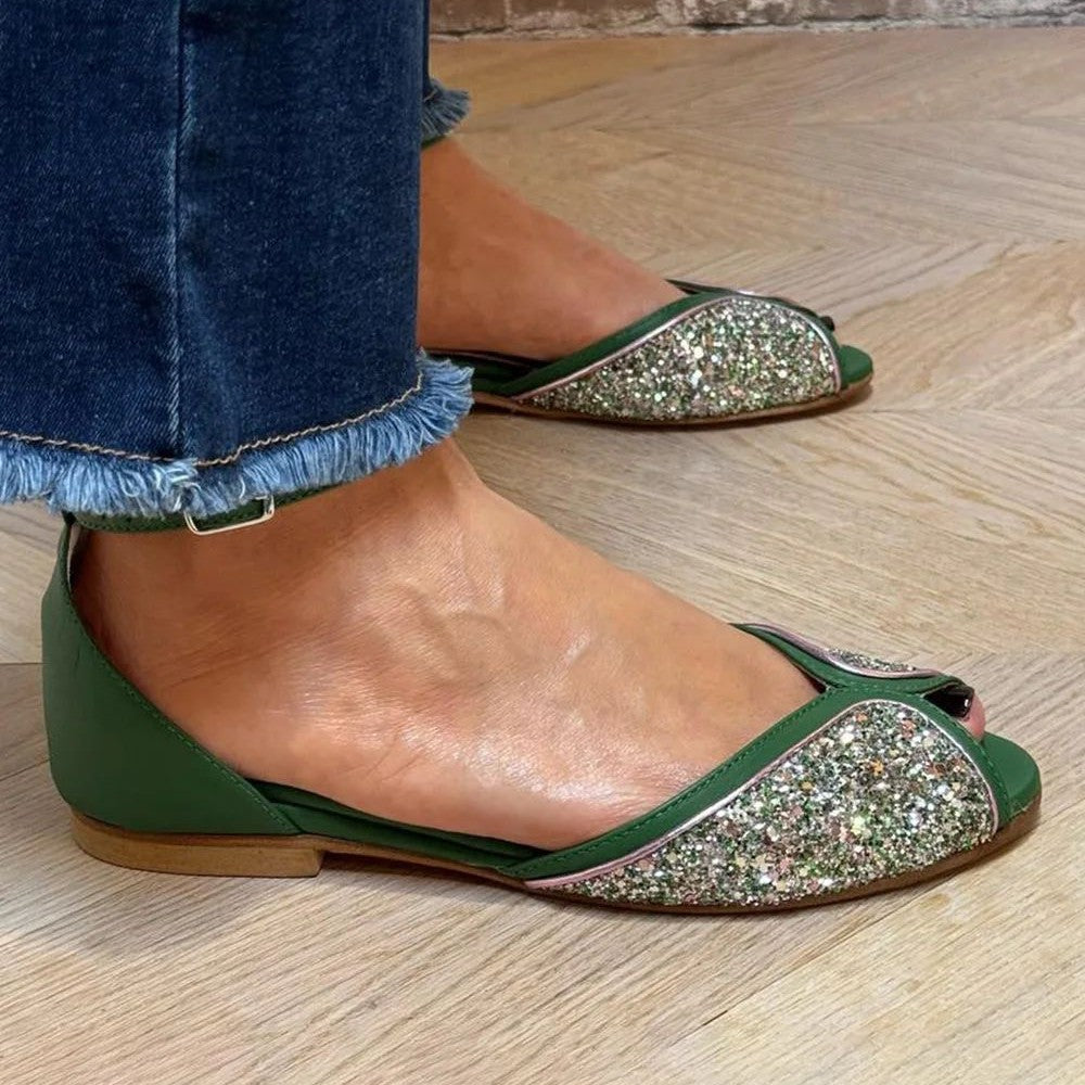 BRIGITA | MINIMALIST ANKLE STRAP SANDALS