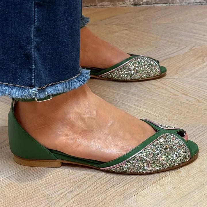 BRIGITA | MINIMALIST ANKLE STRAP SANDALS