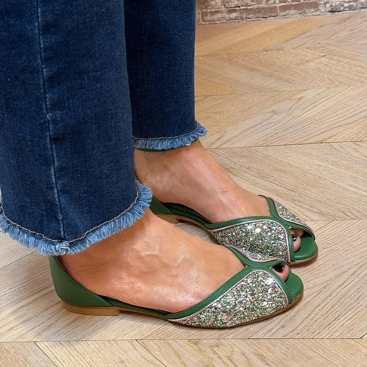 BRIGITA | MINIMALIST ANKLE STRAP SANDALS