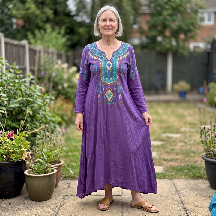 MARGERY | ELEGANT &amp; FLATTERING DRESS WITH PRINT