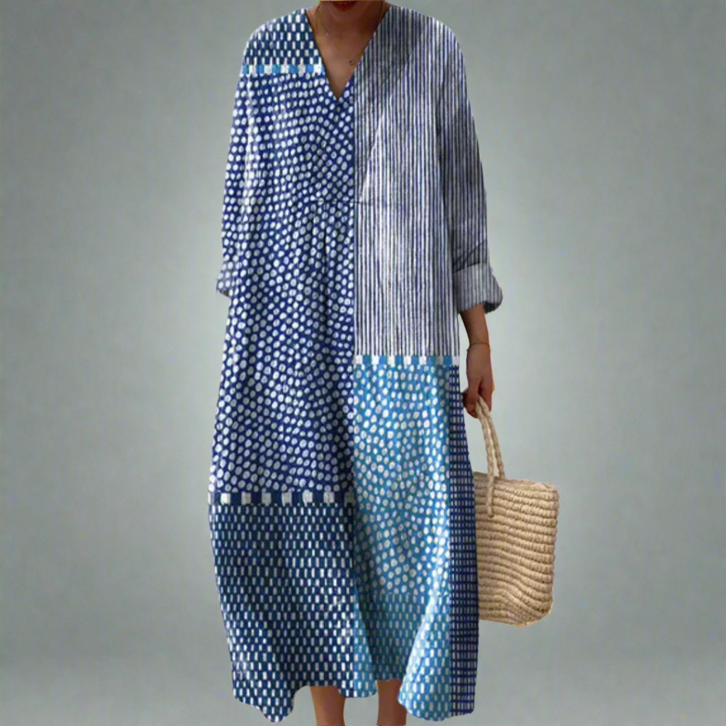 EMERSON | ELEGANT GEOMETRIC DRESS