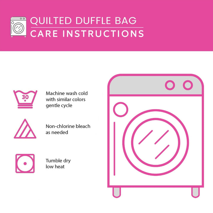 FLORAL TALES | QUILTED DUFFLE BAG