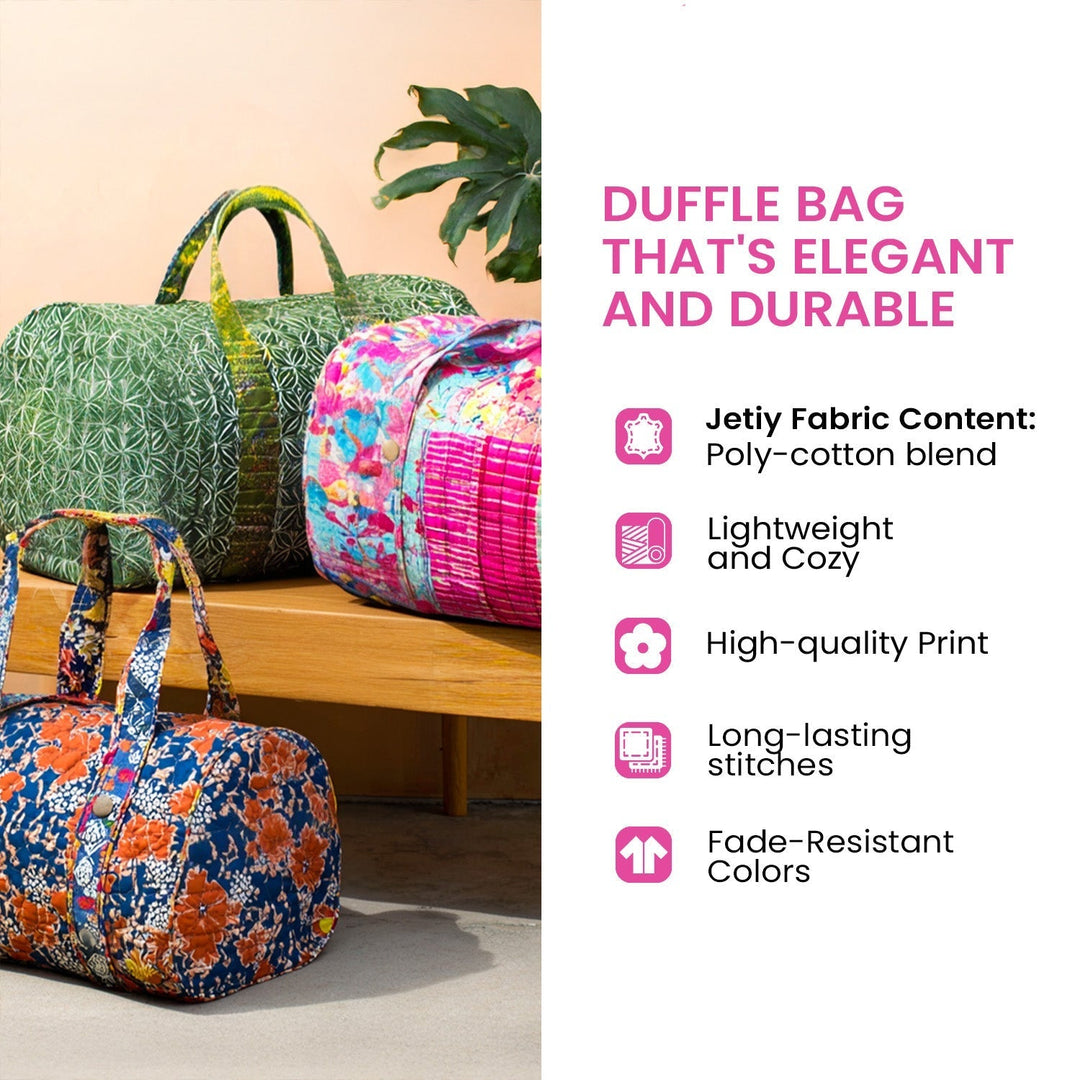 WILD COMPANION | QUILTED DUFFLE BAG