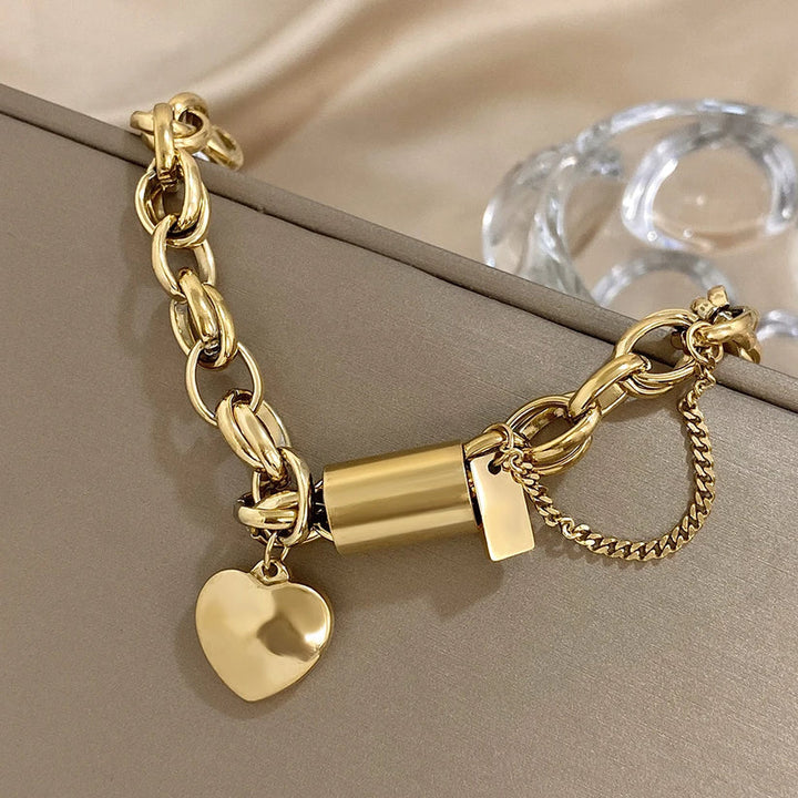 LOVE | CHUNKY HEART BRACELET