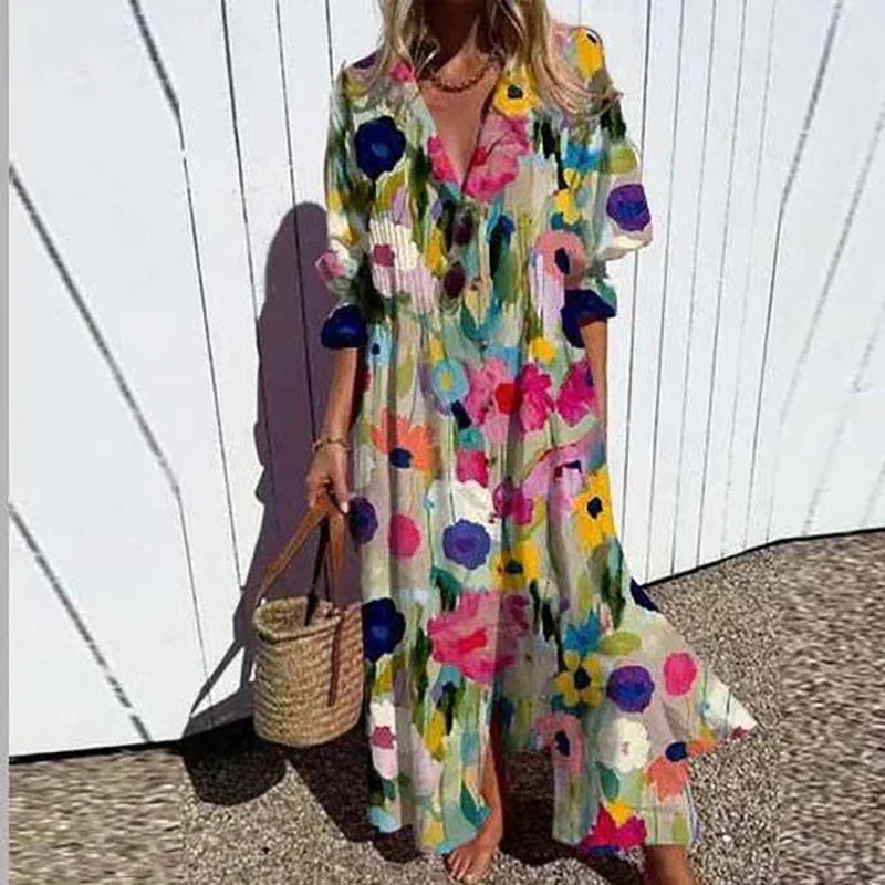DIARA | LUXE SPRING BOHEMIAN DRESS
