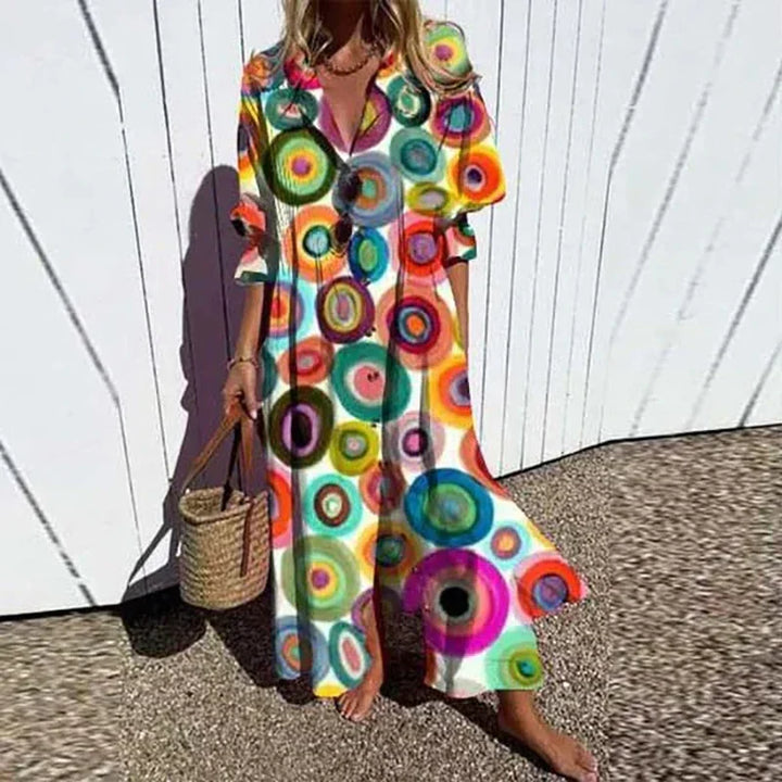 DIARA | LUXE SPRING BOHEMIAN DRESS