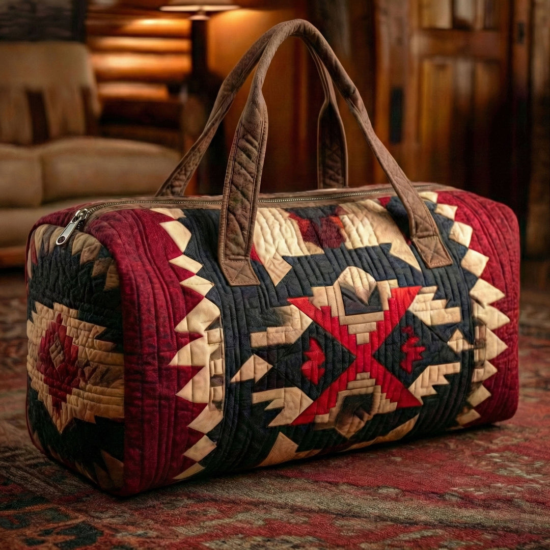 SOUTHWEST CALM | QUILTED DUFFLE BAG