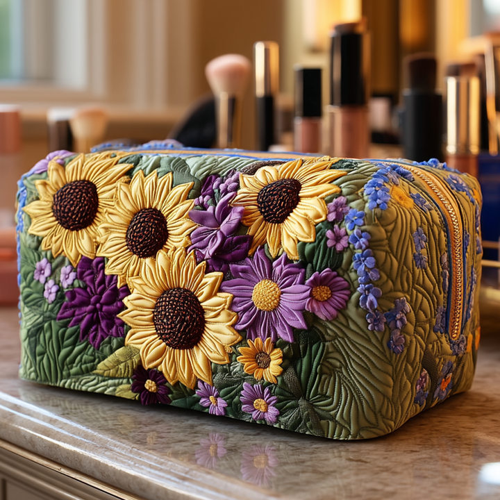SUNSHINE FIELD | QUILTED MAKE-UP BAG
