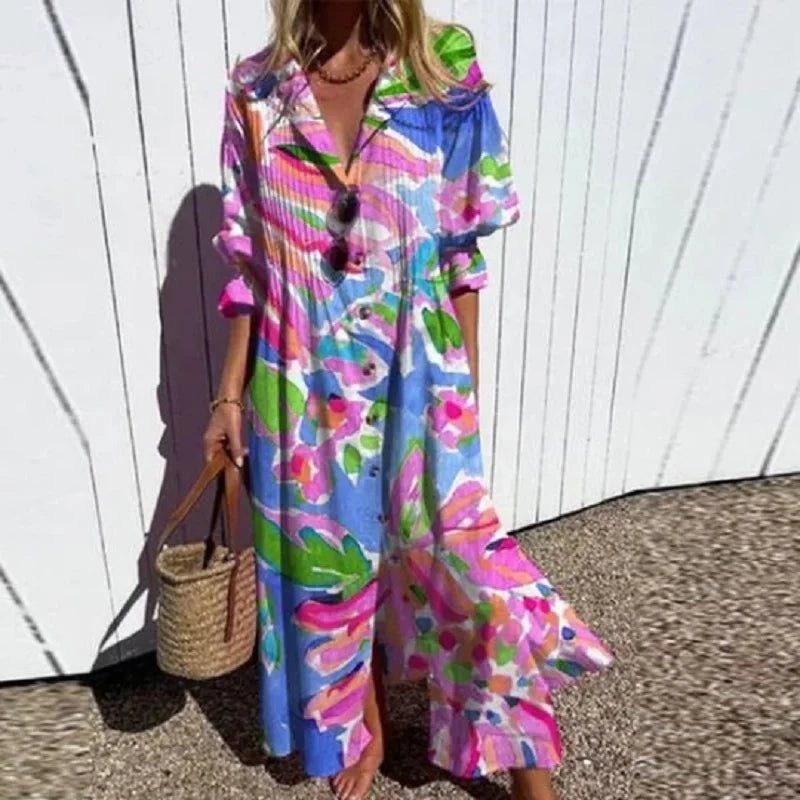 ZARIAH | ELEGANT BOHEMIAN DRESS