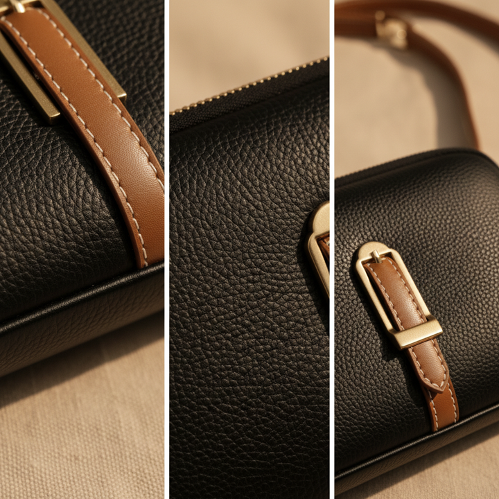 Mila Leather-Style Shoulder Bag