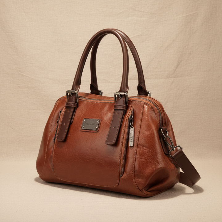 Red Luxury Bucket Bag