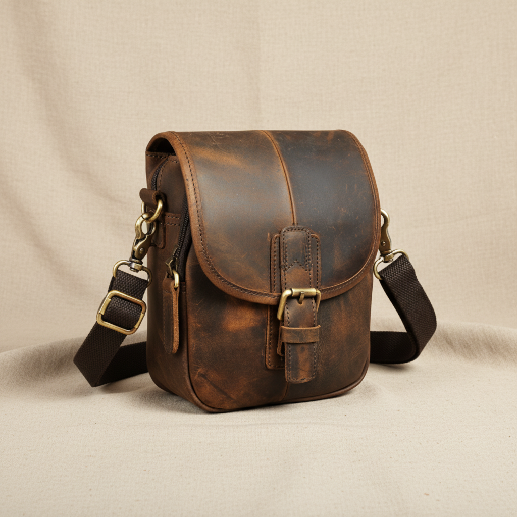Nolan Leather-Style Shoulder Bag
