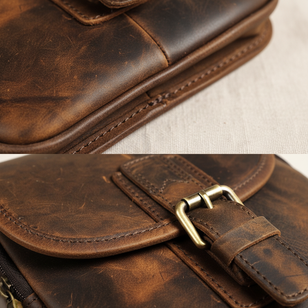 Nolan Leather-Style Shoulder Bag
