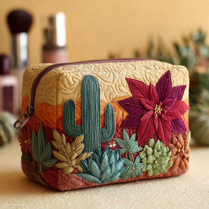 WILD DESERT | QUILTED MAKE-UP BAG