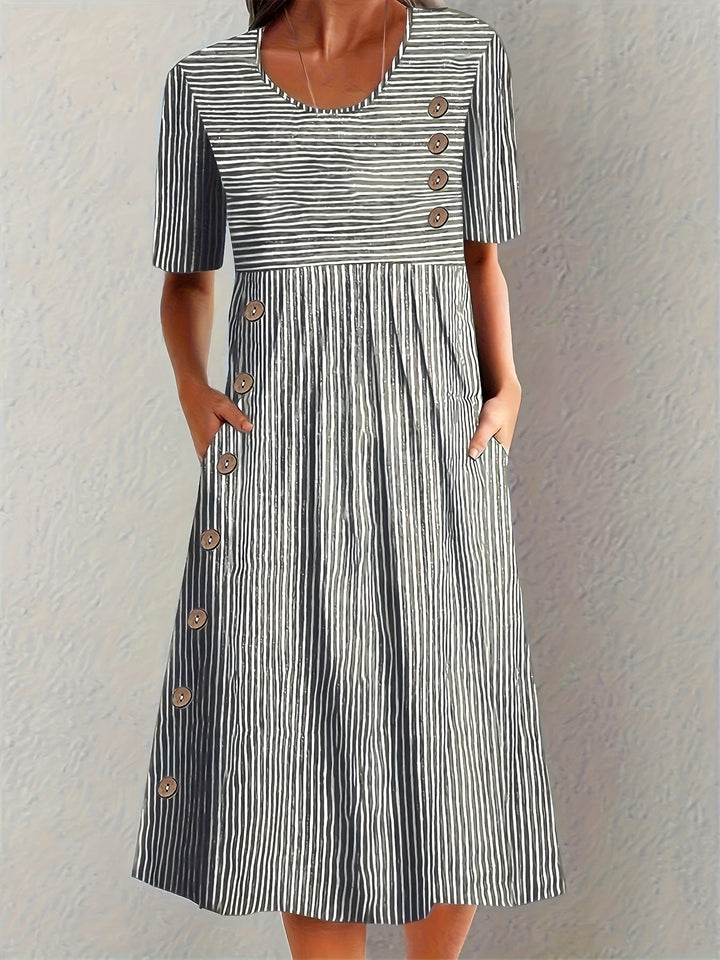 EVA | STRIPED SUMMER DRESS