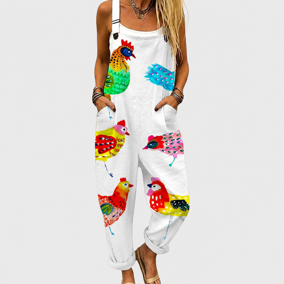 EMILY | COMFORTABLE PRINTED JUMPSUIT