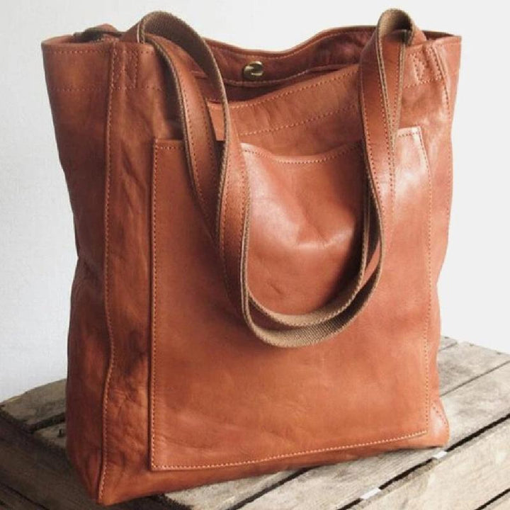 MAEVE | CLASSIC LEATHER-STYLE TOTE