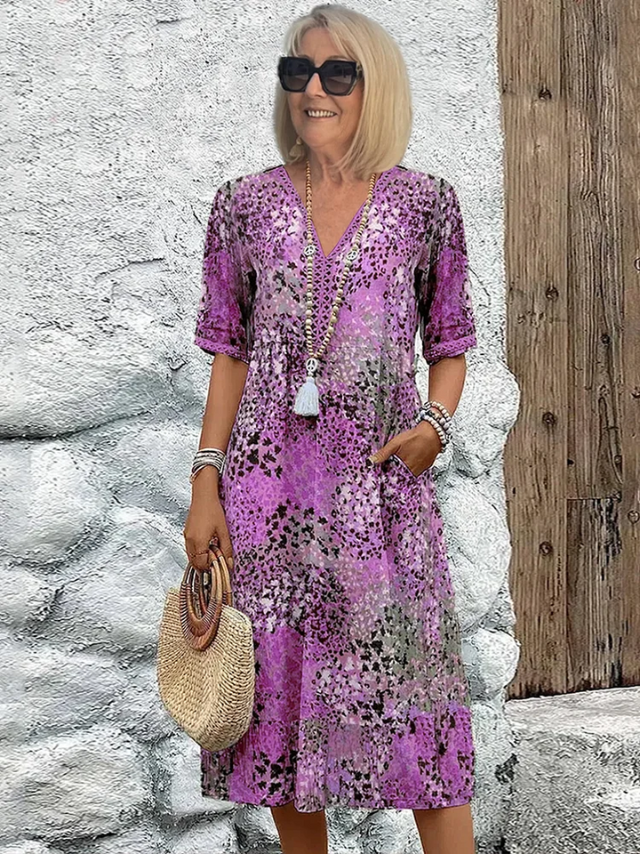 FELICIA | VIBRANT MIDI DRESS