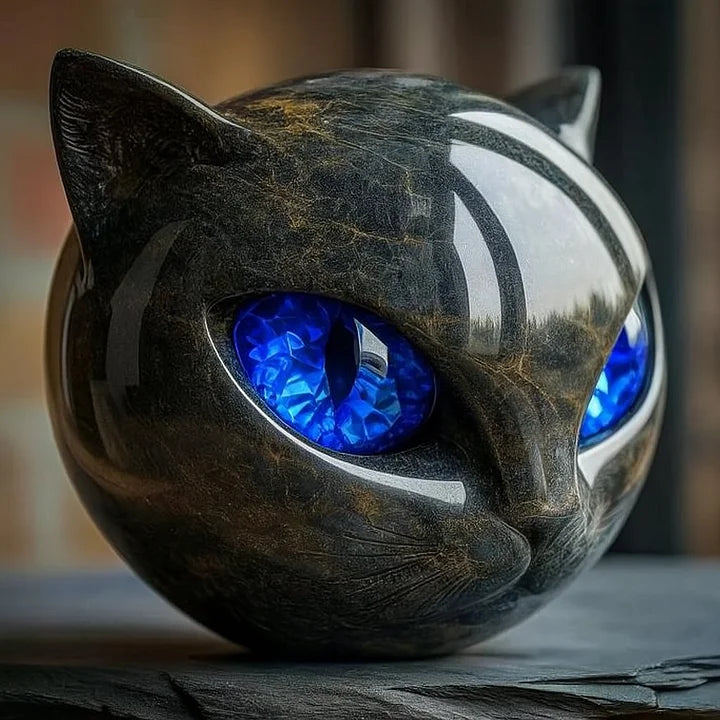GATO | MYSTICAL CAT HEAD SCULPTURE