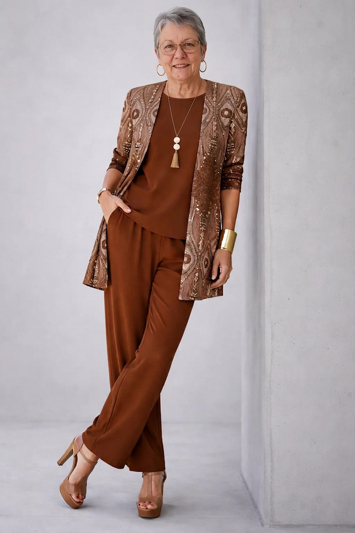 GLENNA | ELEGANT THREE-PIECE SET