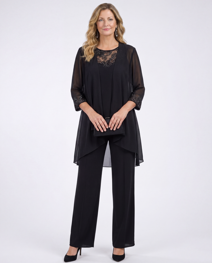 LILLIE | CLASSIC CHIFFON THREE-PIECE SET